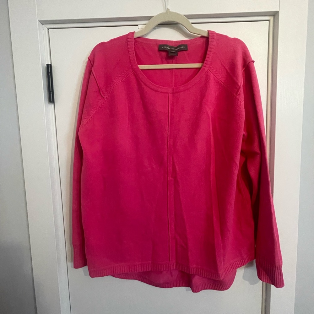 French Connection Pink Knit Sweater